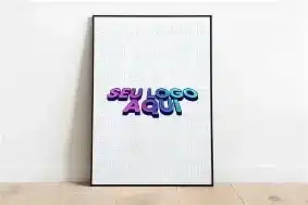 quadro com moldura