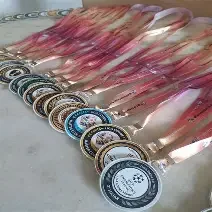 medalha de acrílico personalizada