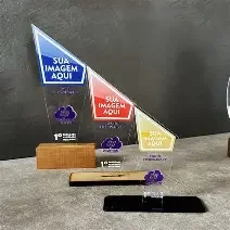medalha personalizada em acrílico